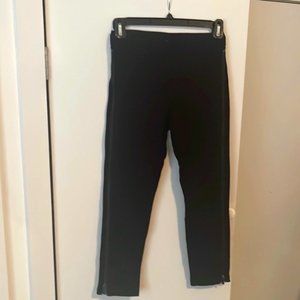 BCBG Crop Ankle Zipper Leggings, size XS
